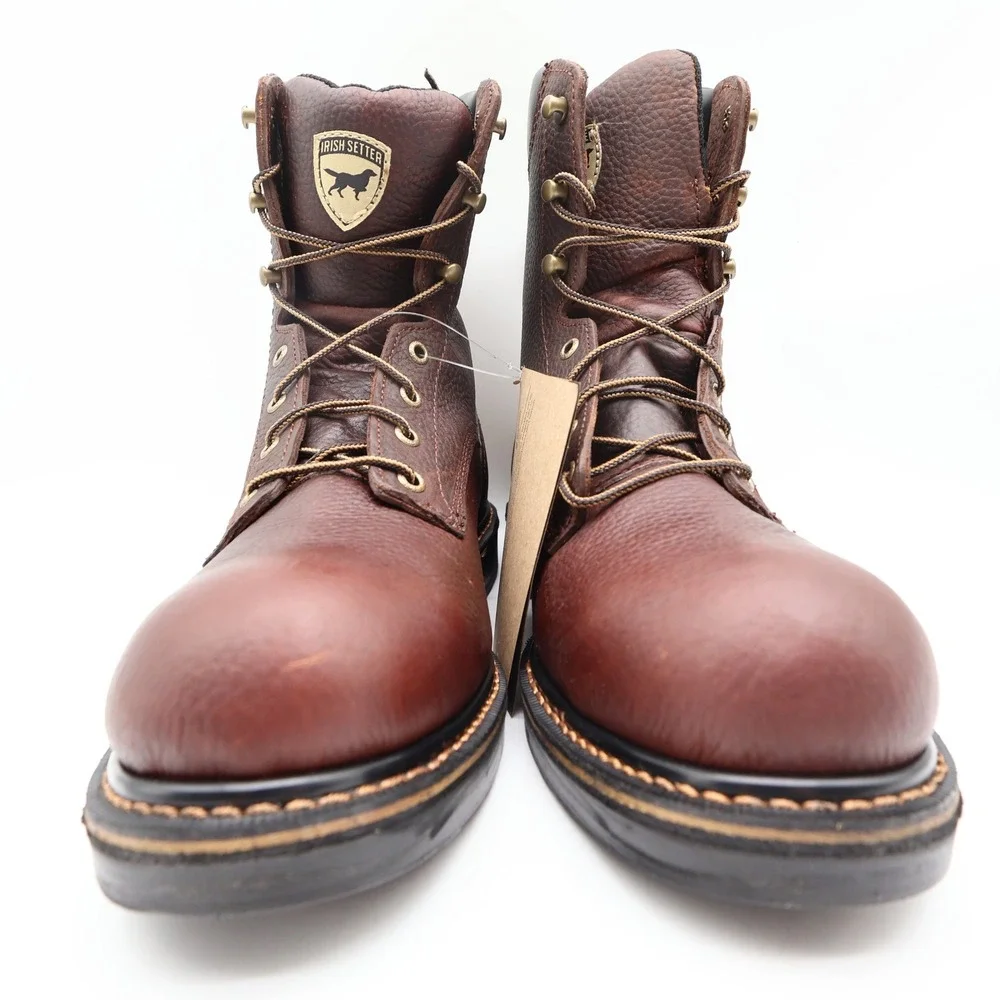 Irish Setter Boots Mens 10 D Farmington Leather Work 83803 Soft Toe NIB